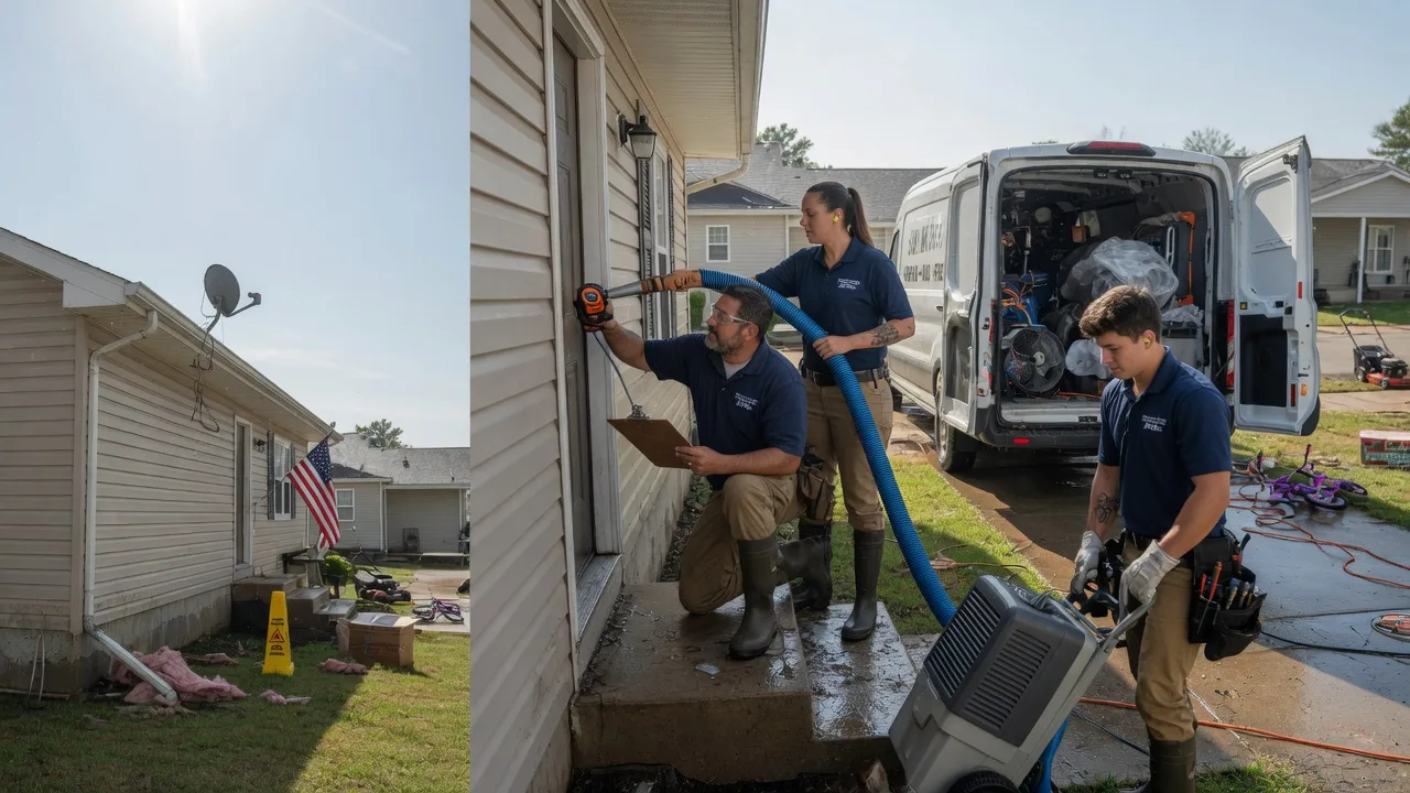 Ceiling Water Damage Restoration in Farner, TN near me